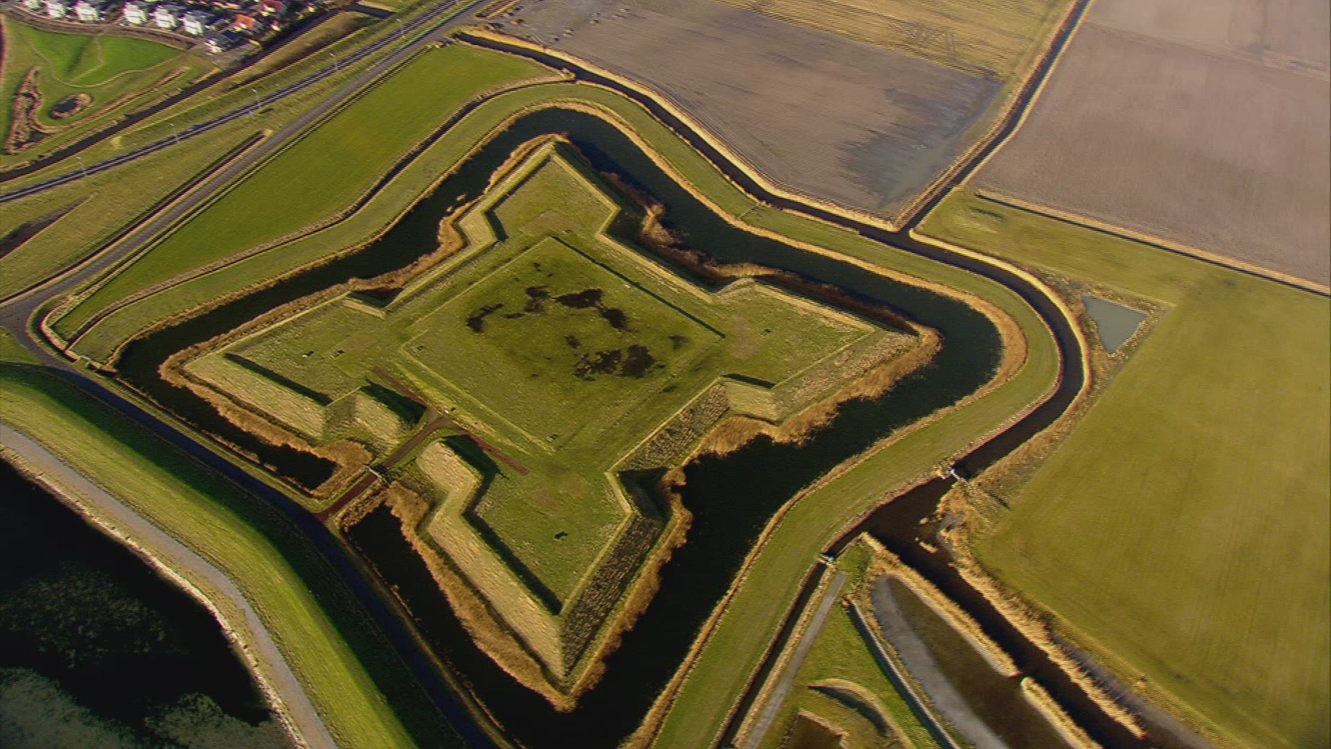 763251670 / Fort Vauban / Zeeland / Netherlands / Aerial
