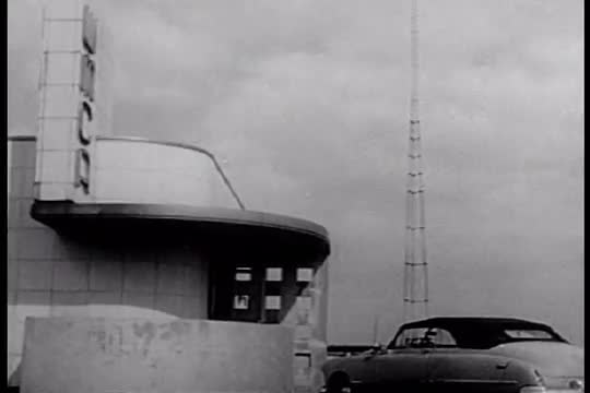 The 1951 workings of a radio station.