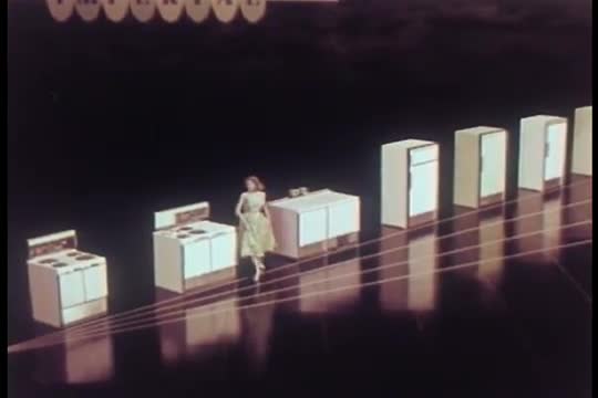 New appliances from Frigidaire are introduced in 1956.