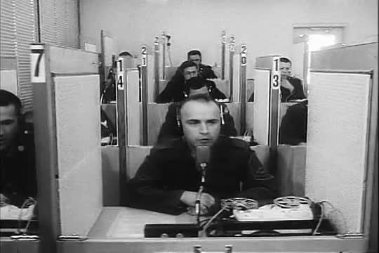 The United States Army language training in the 1950s.
