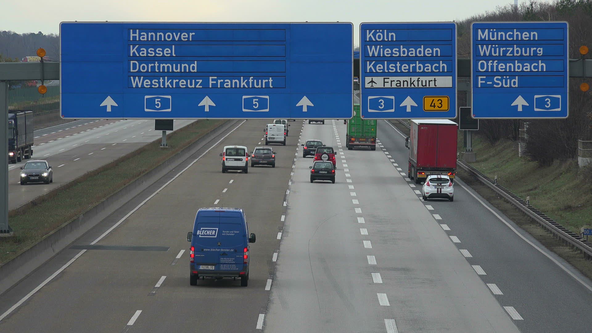 173319457 / Motorway / Signpost / Germany