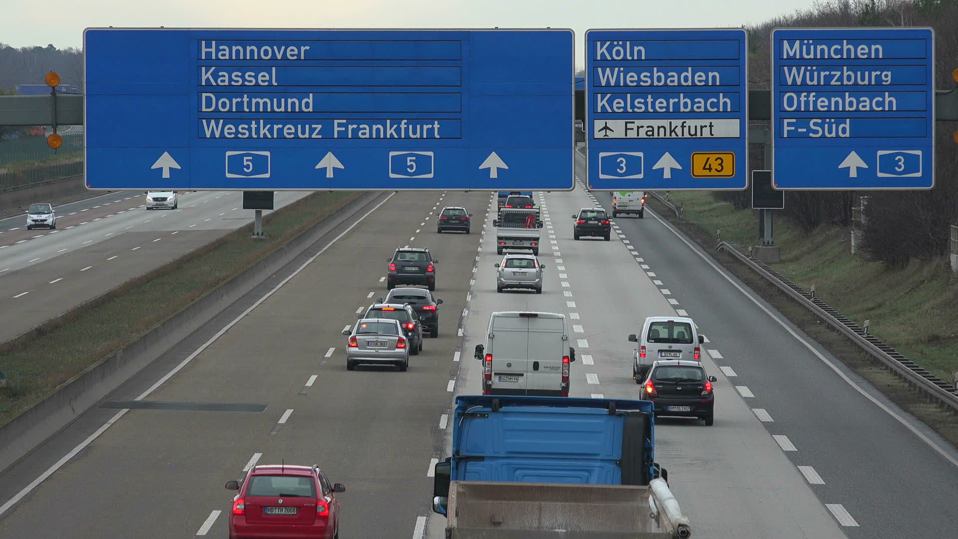 828142656 / Motorway / Signpost / Germany
