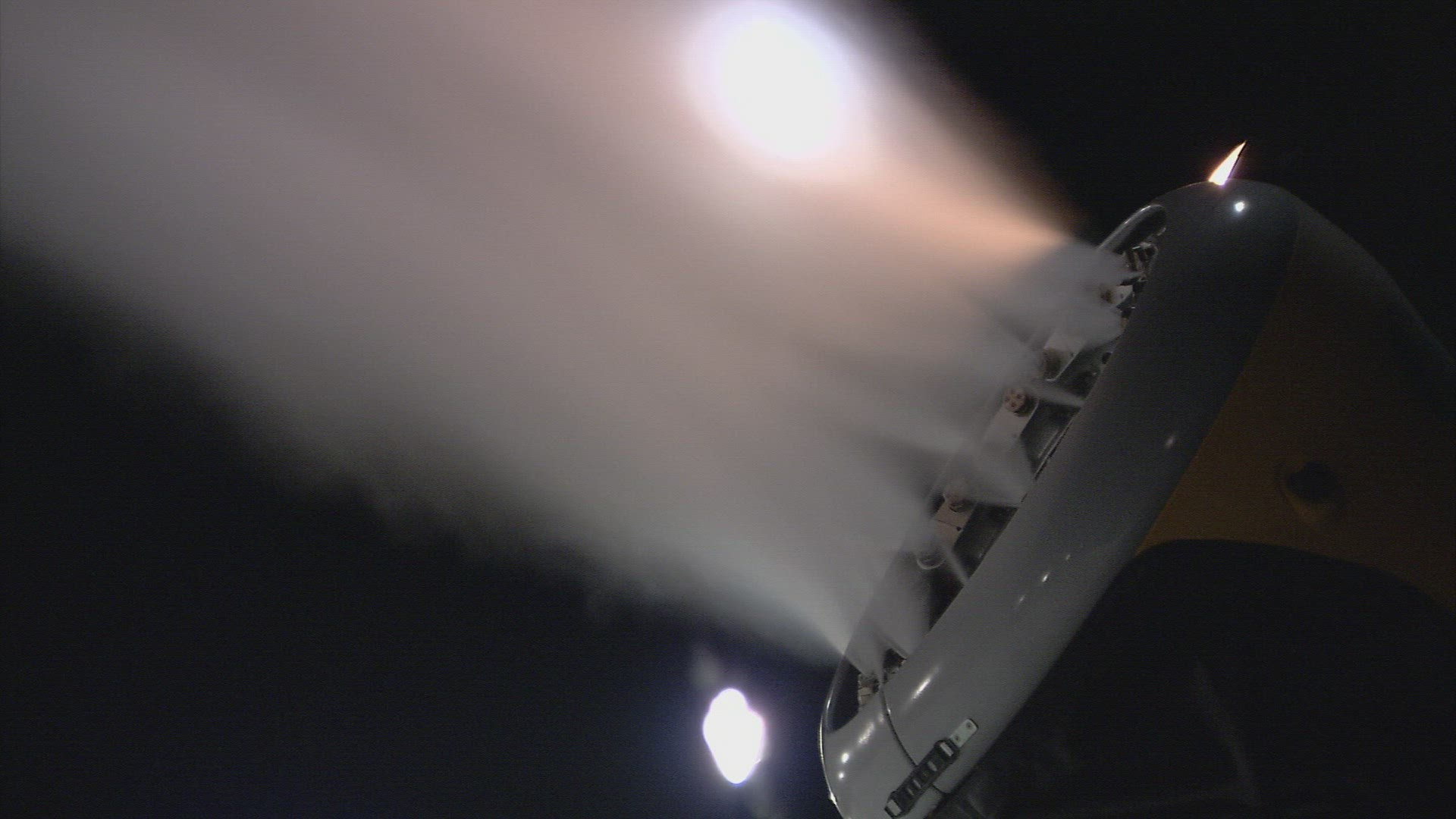 182339047 / Snow Cannon / Night / Austria