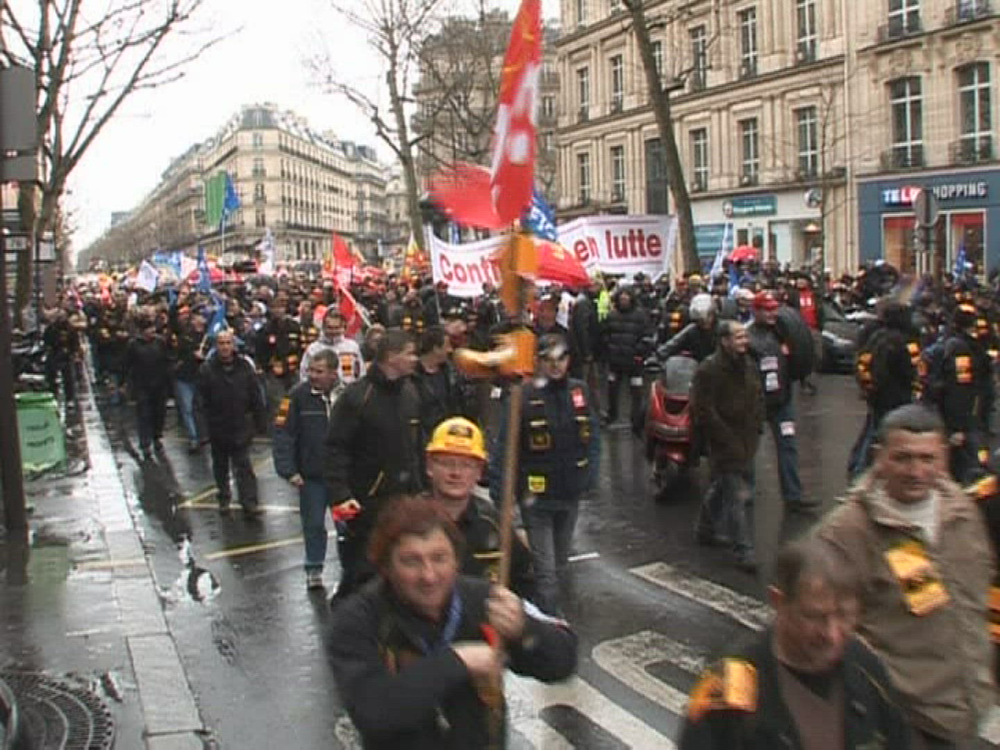 555401335 / Unemployment / Demonstration / France