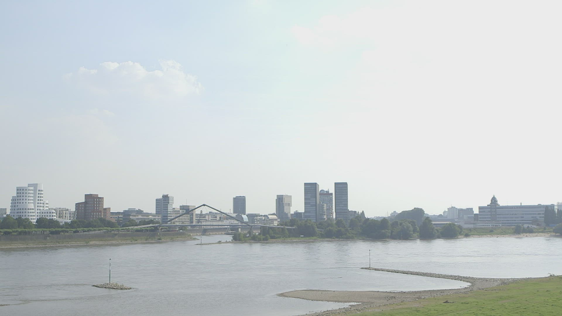 383097968 / Rhine Tower / Rhine / Duesseldorf / Germany