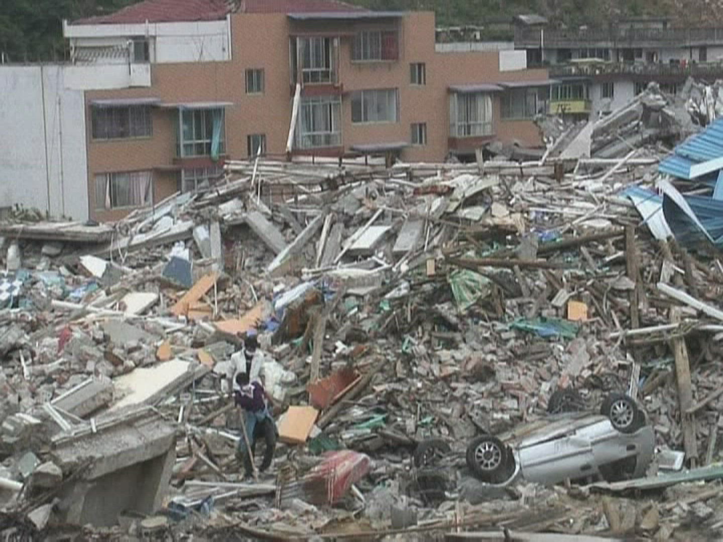 441153761 / Aftermath / Earthquake / Mianyang / China