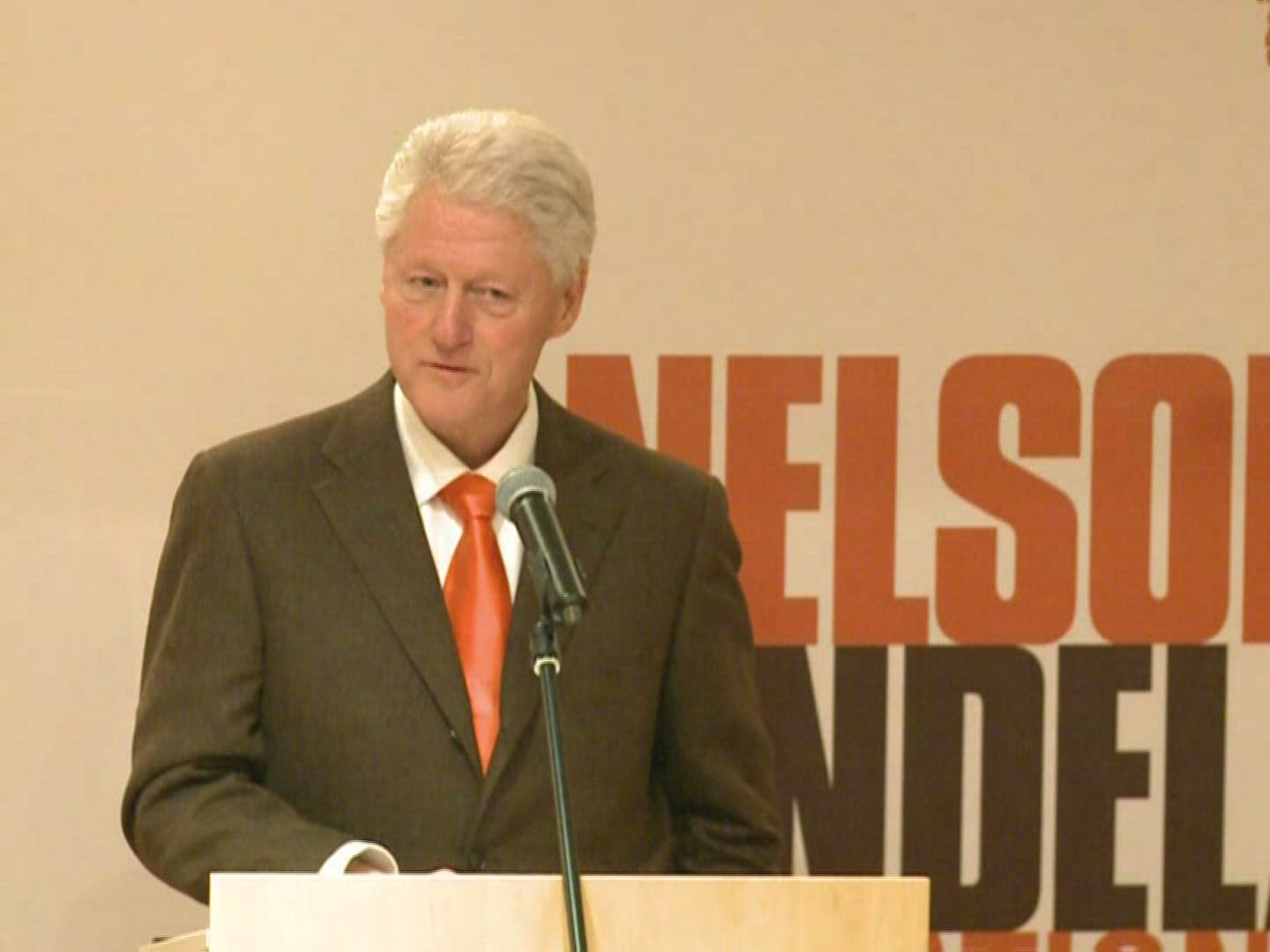 822931434 / Bill Clinton / Mandela Day / 2010