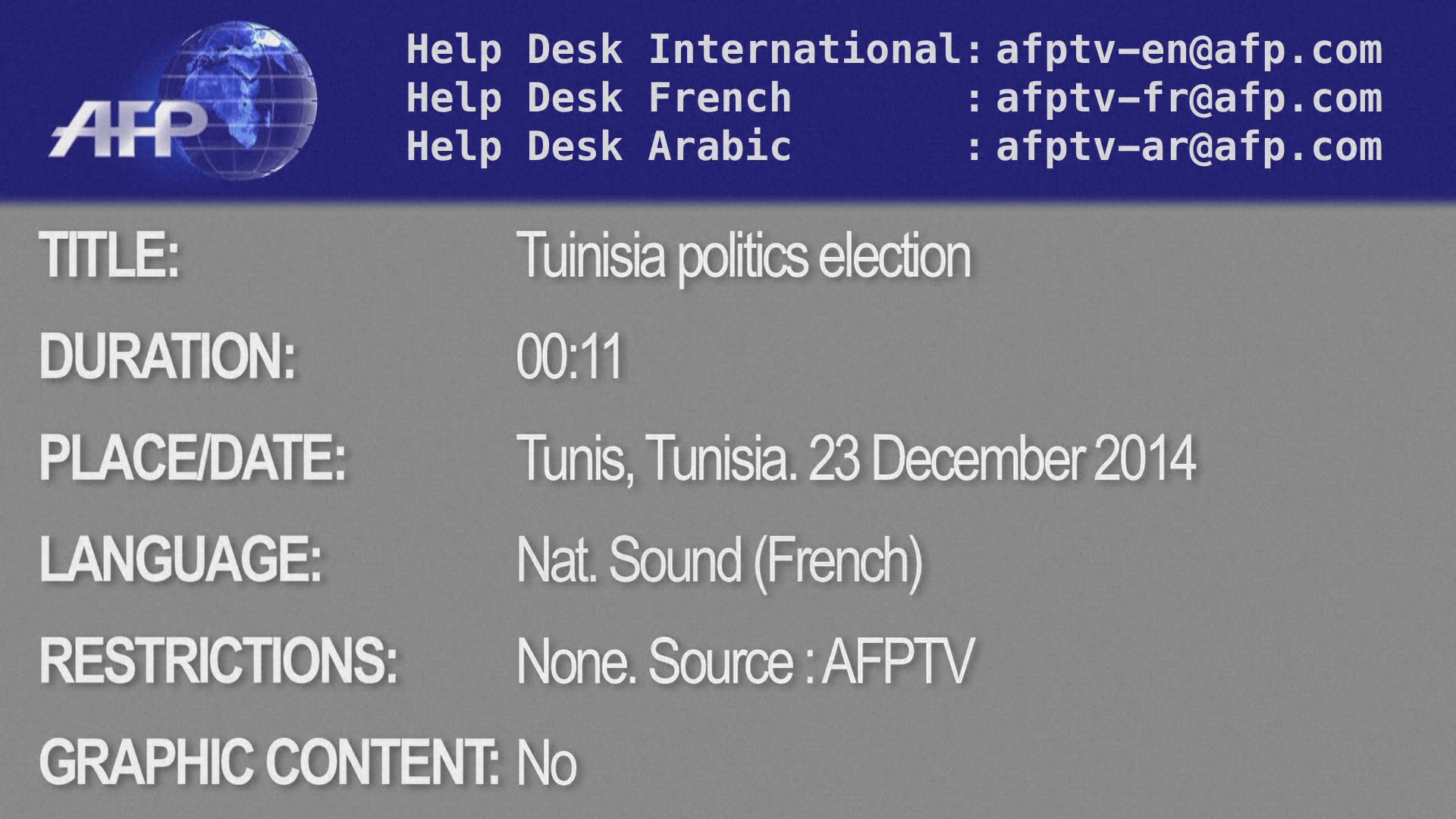 594125875 / News Footage / Dec 28, 2014