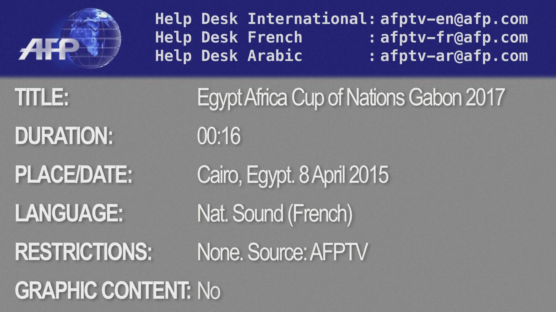 691137739 / News Footage / Apr 8, 2015