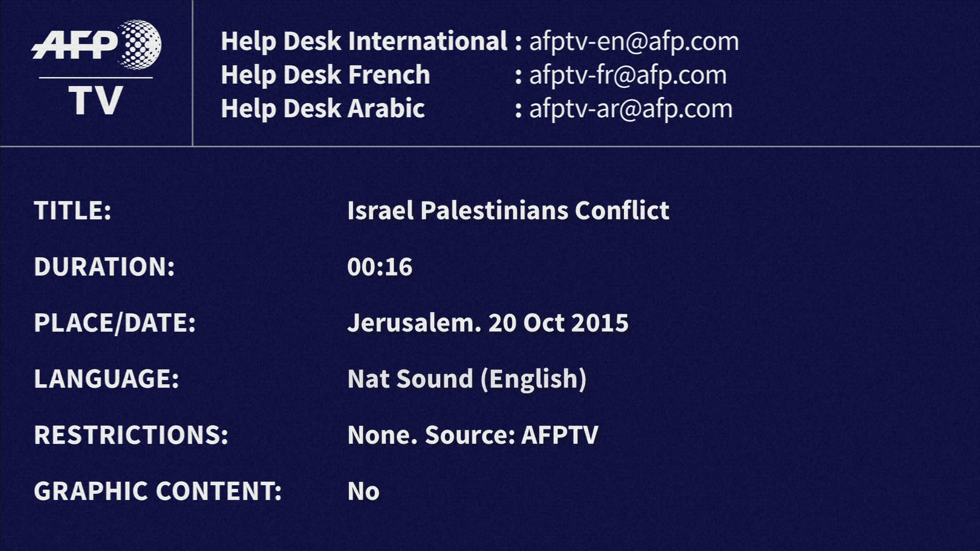 103900895 / News Footage / Oct 22, 2015