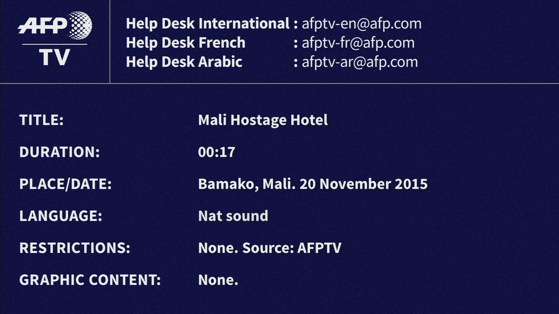 481334653 / News Footage / Dec 3, 2015