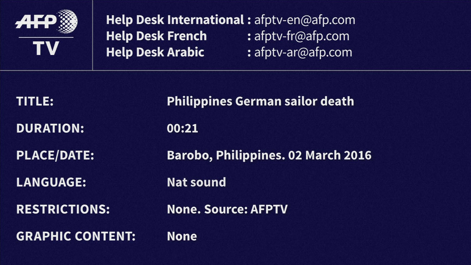 266989092 / News Footage / Mar 4, 2016