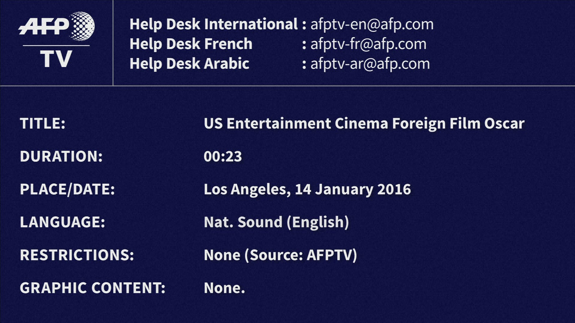 261742692 / News Footage / Jan 14, 2016