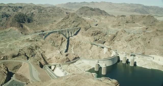 5K Aerial Hoover Dam