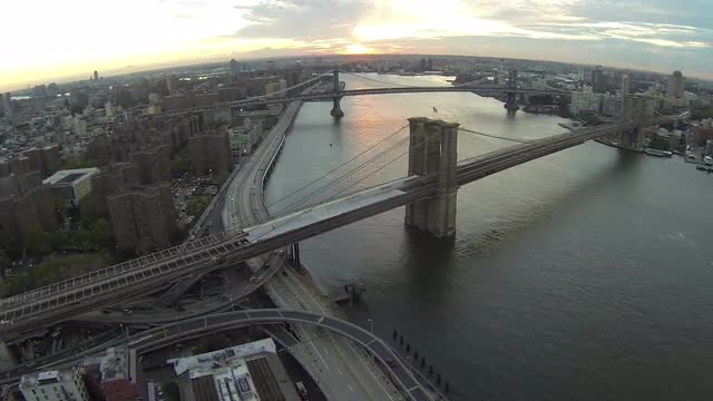 NYC East River (Aerial)