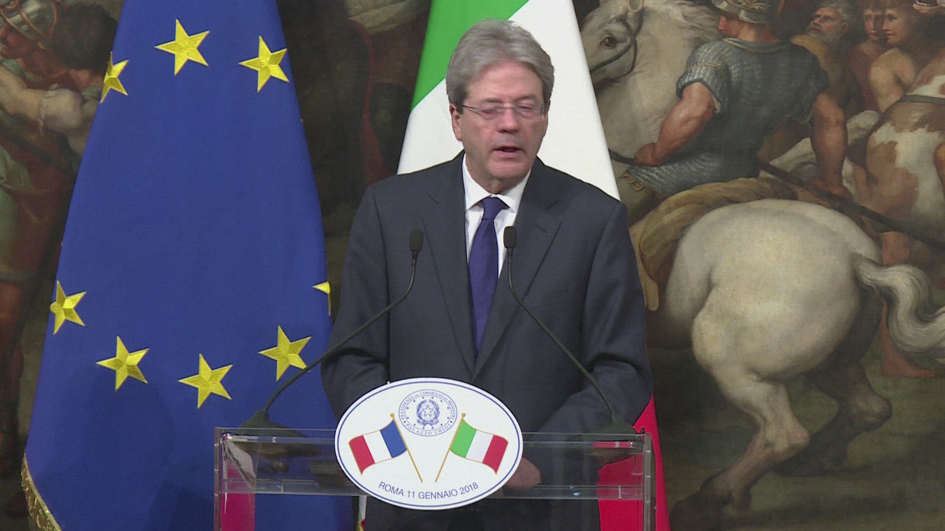 590749216 / News Footage / Jan 11, 2018