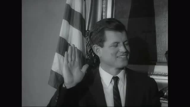 12 new senators including Ted Kennedy join the 88th Session of Congress in 1963.