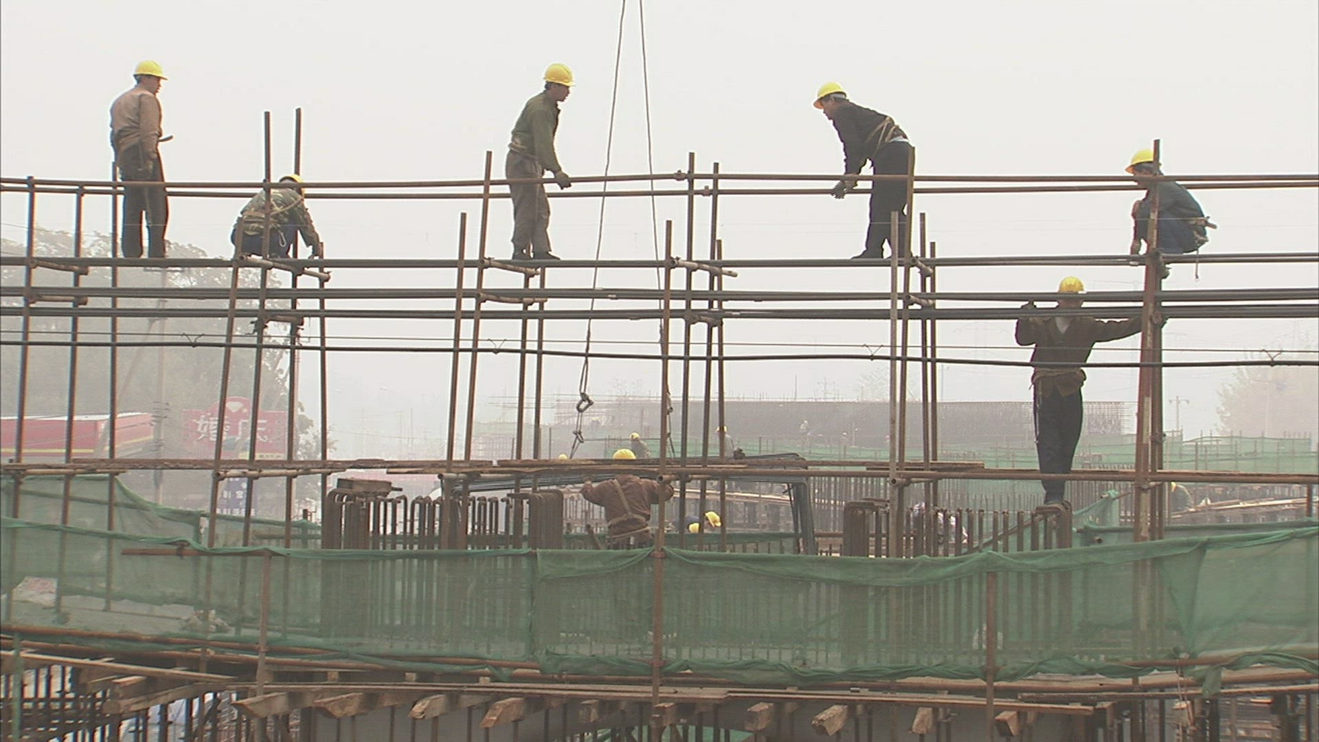 567103124 / Building Site / Scaffolding / China