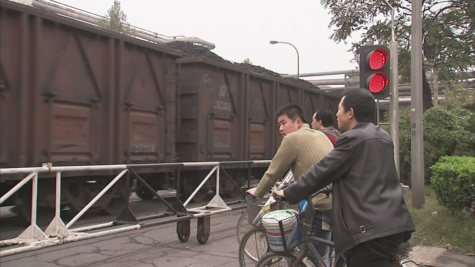 457397031 / Railway Level Crossing / Goods Train / China