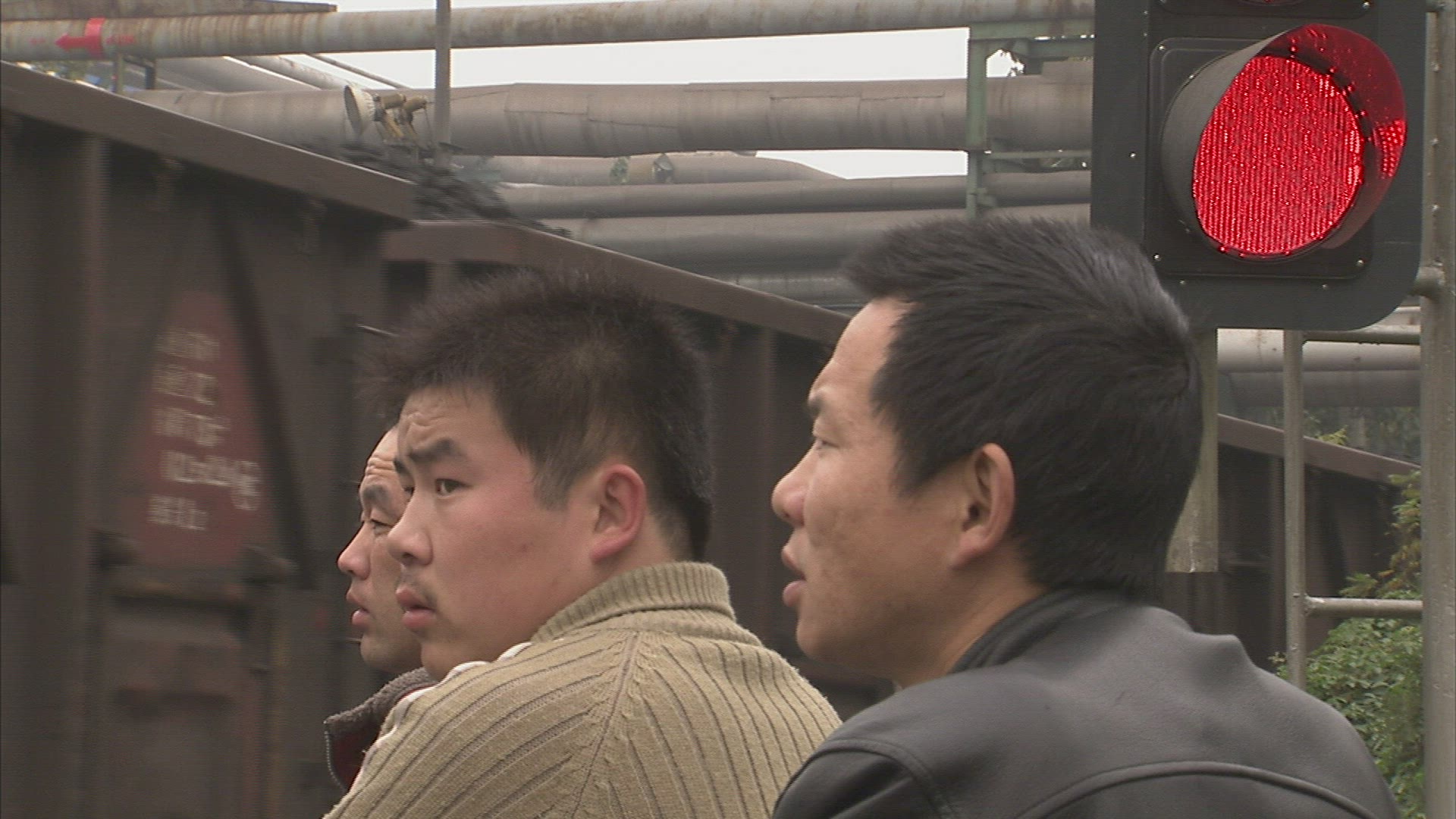 829056173 / Railway Level Crossing / Goods Train / China