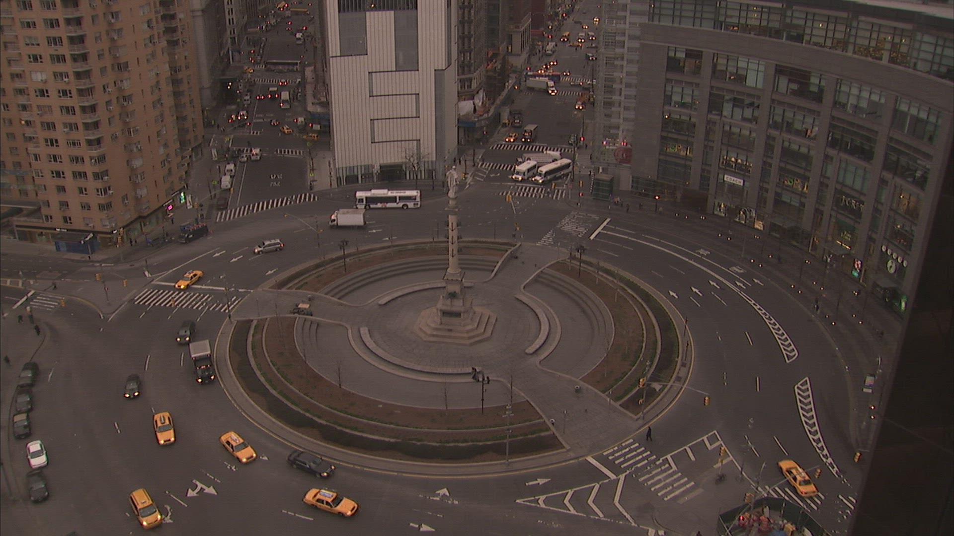 708737732 / City Traffic / Columbus Circle / New York City / USA