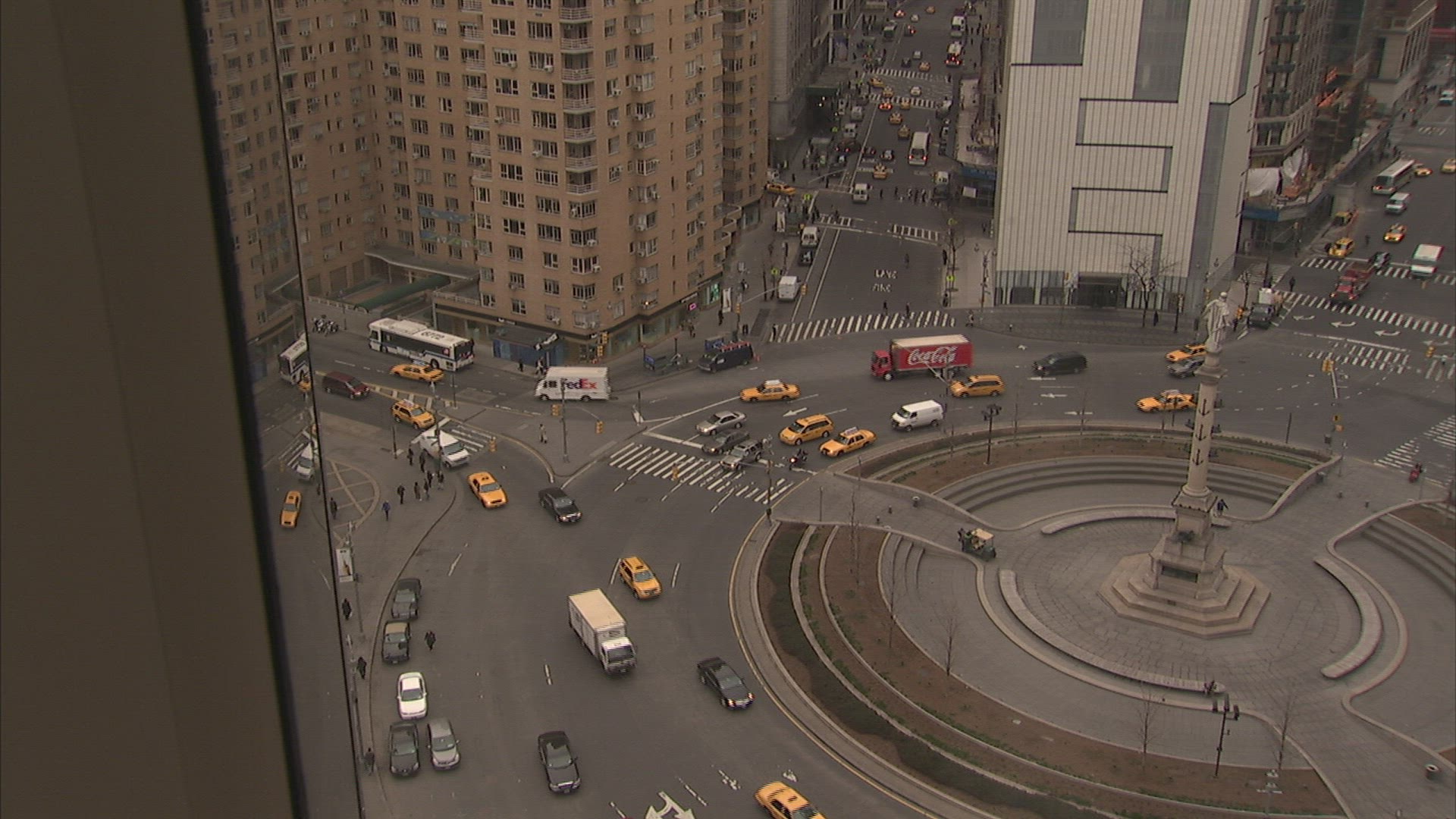920294193 / City Traffic / Columbus Circle / New York City / USA