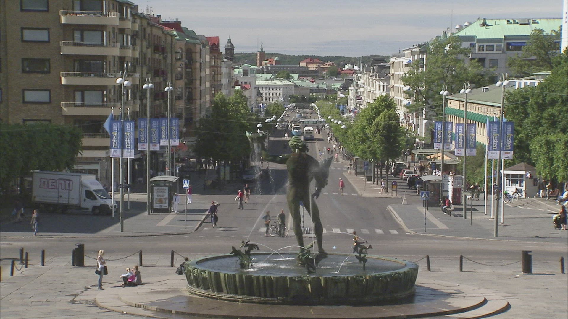 551536799 / Scandinavian Ethnicity / Statue / Gothenburg