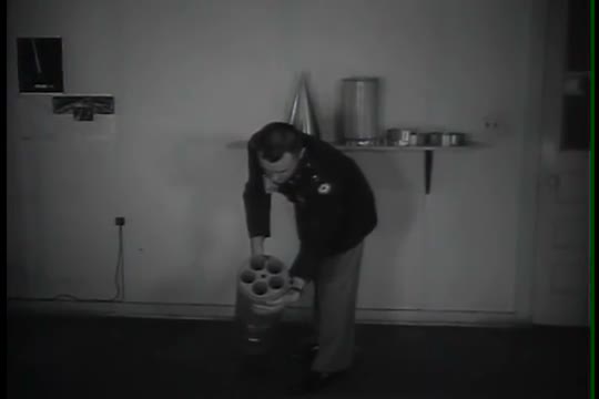 The workings of the Evans Signal laboratory and new developments in meteorology, circa 1950.