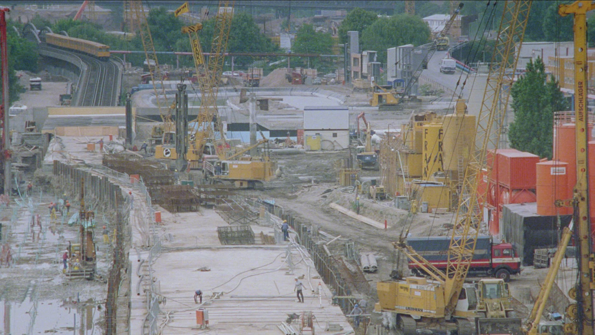 638184204 / Building Site / Potsdamer Platz / Berlin / 1996