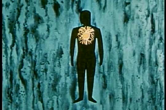 A 1952 animated film explains the power and structure of nuclear energy.