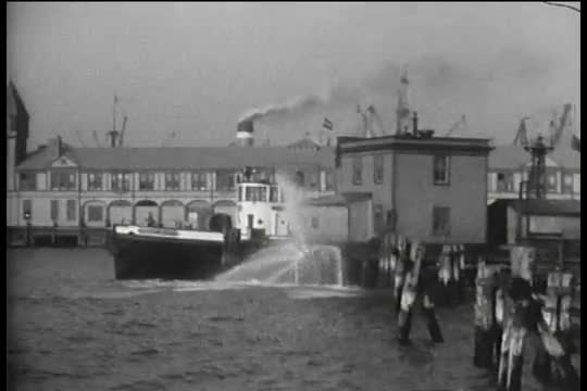 Fire Department demonstrations in the 1920's.