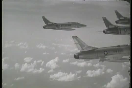 Intercontinental ballistic missiles are developed and launched in the 1950's.