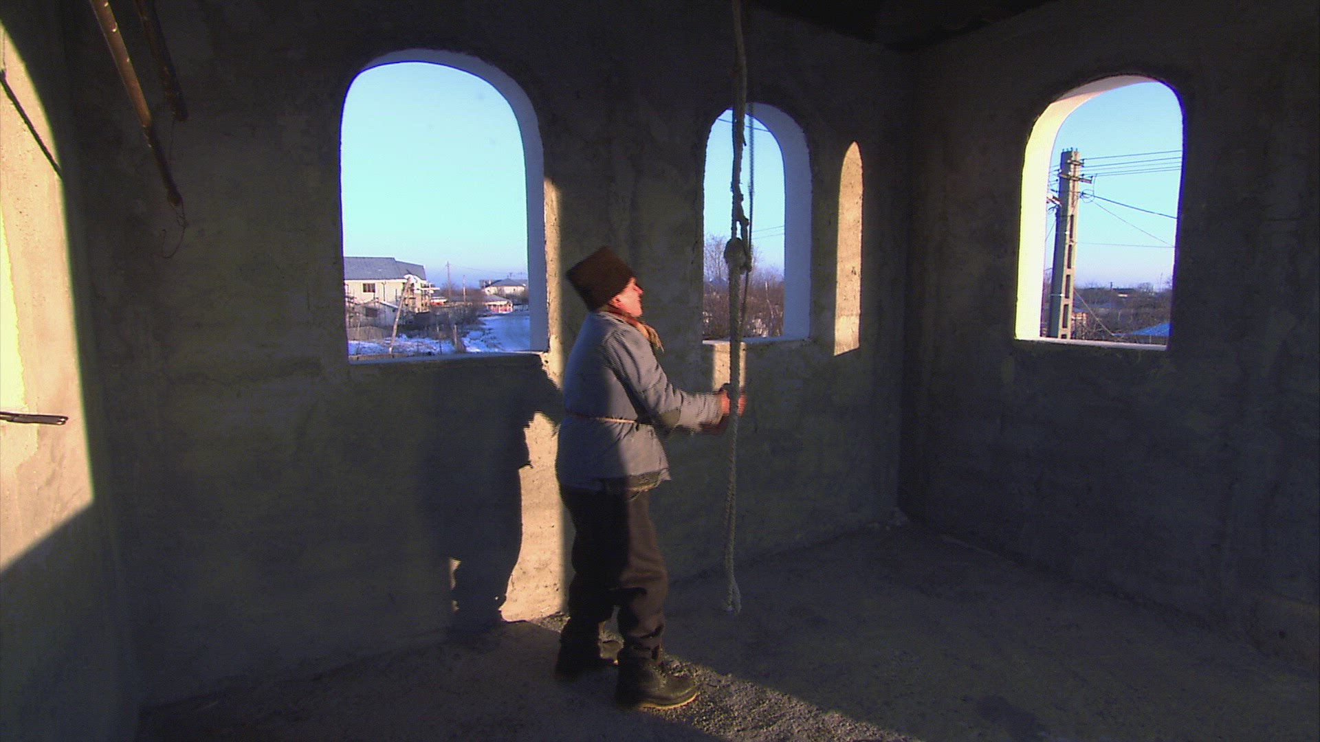 265796240 / Man / Bell Tower / Ringing the Bells / Nanesti / Romania