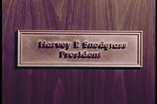 A satiric take on the process of industrial filmmaking in which miscommunication leads to an impossi