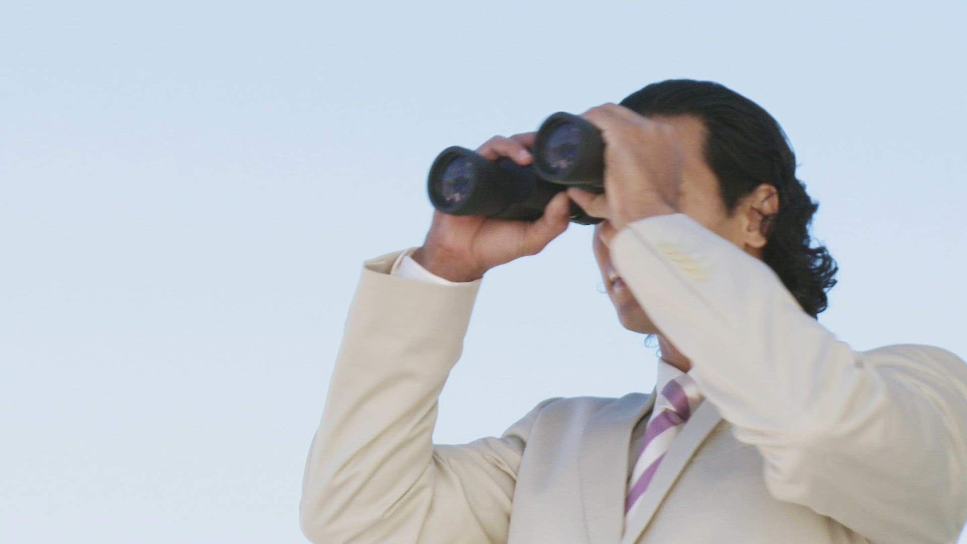 813996914 / Businessman / Observing / Spyglass