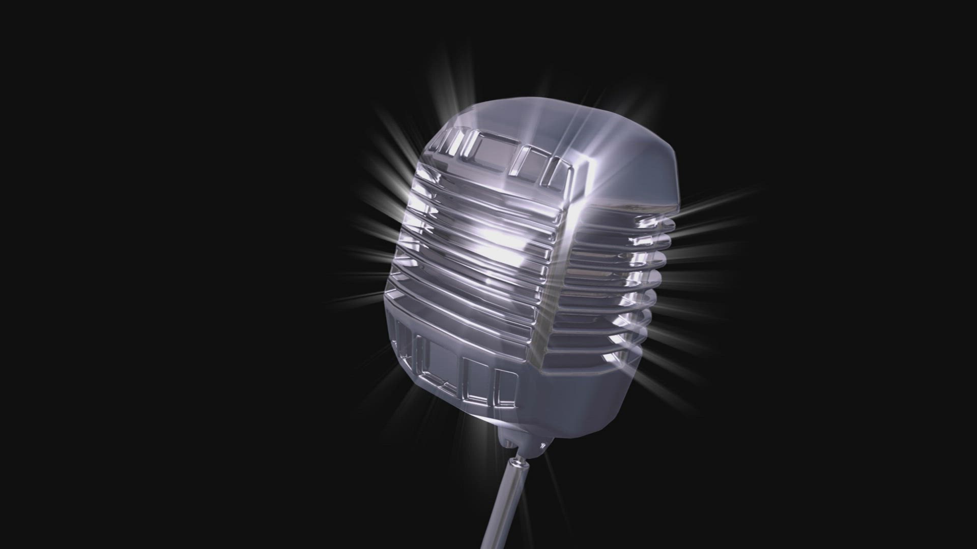 116865803 / Microphone / 3D Animation