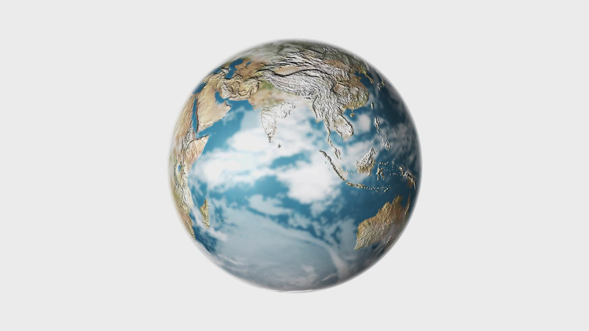 966097222 / Earth / Rotating / 3D Animation