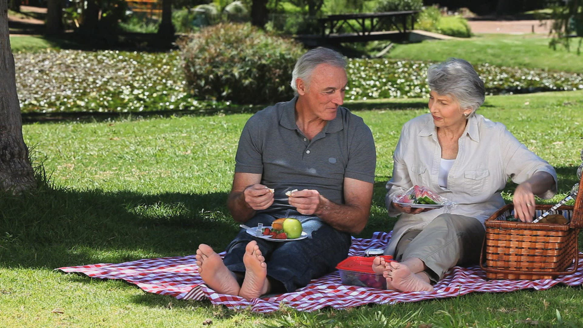 155001206 / Seniors / Savouring / Park