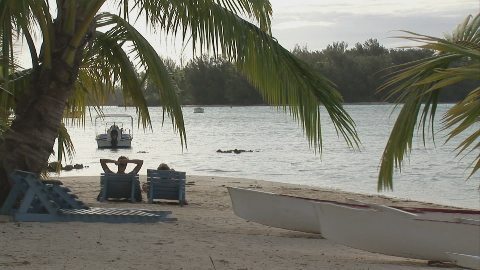 460816238 / Deck Chair / Sandy Beach / Holidays