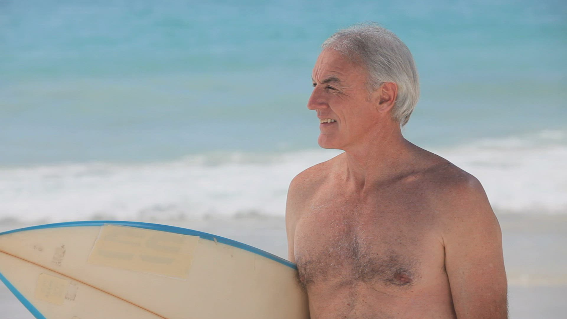 377644687 / Man / Retirement / Beach Holidays