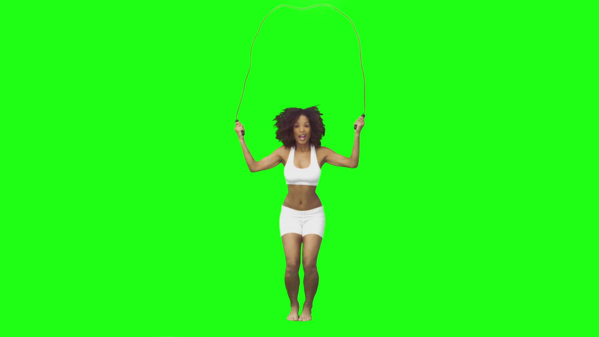 515875742 / Woman / Chroma Key