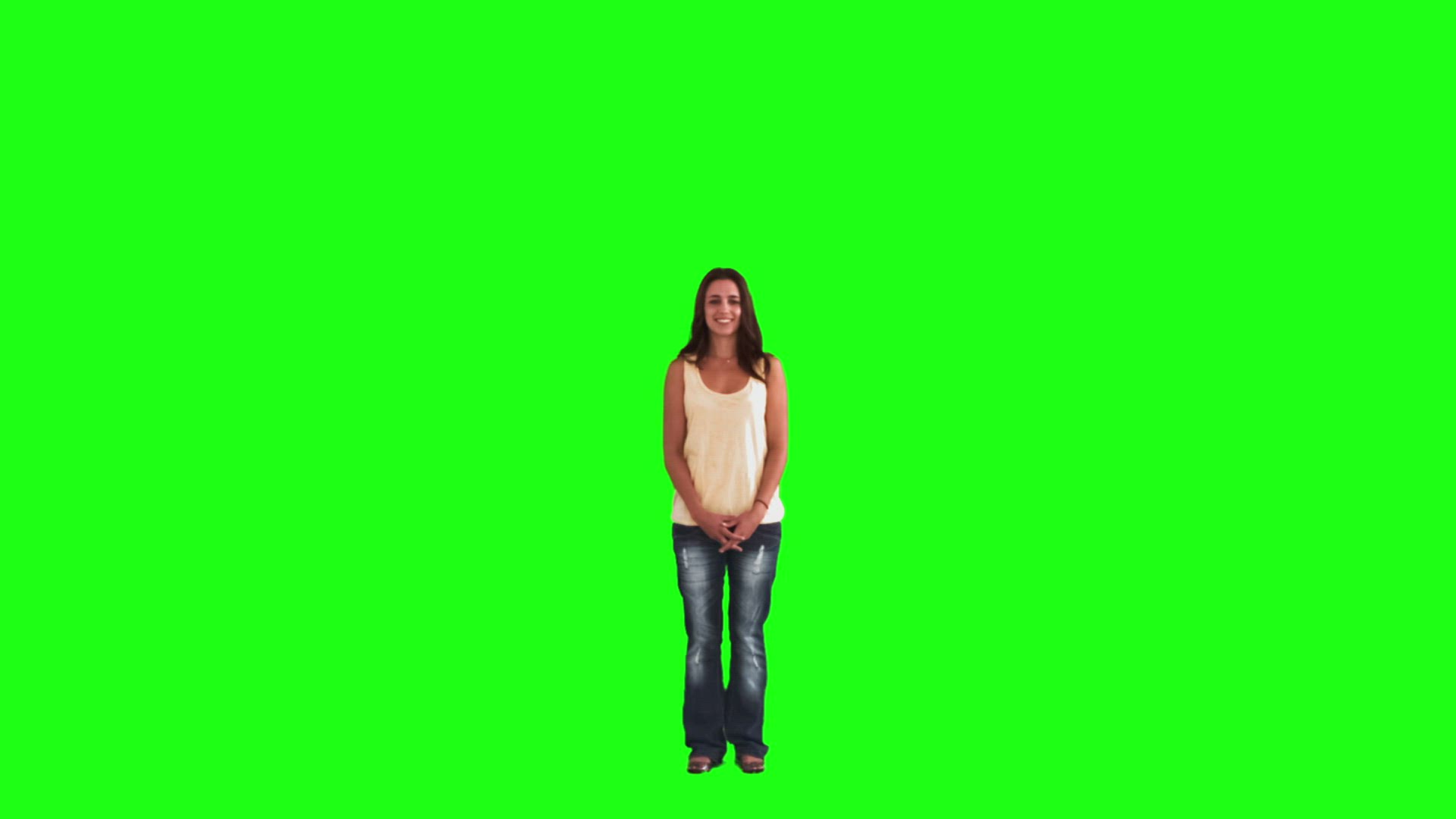 670118381 / Woman / Chroma Key