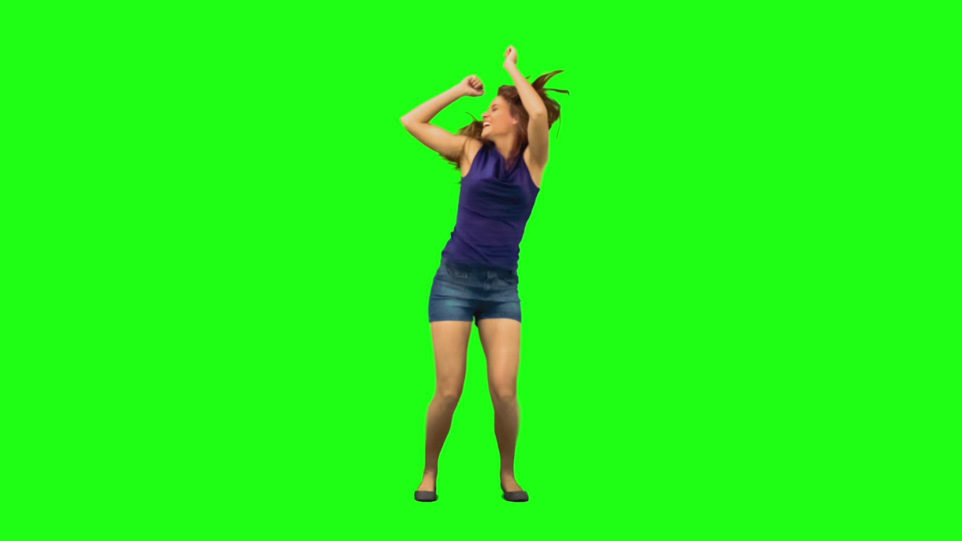 365866102 / Woman / Chroma Key