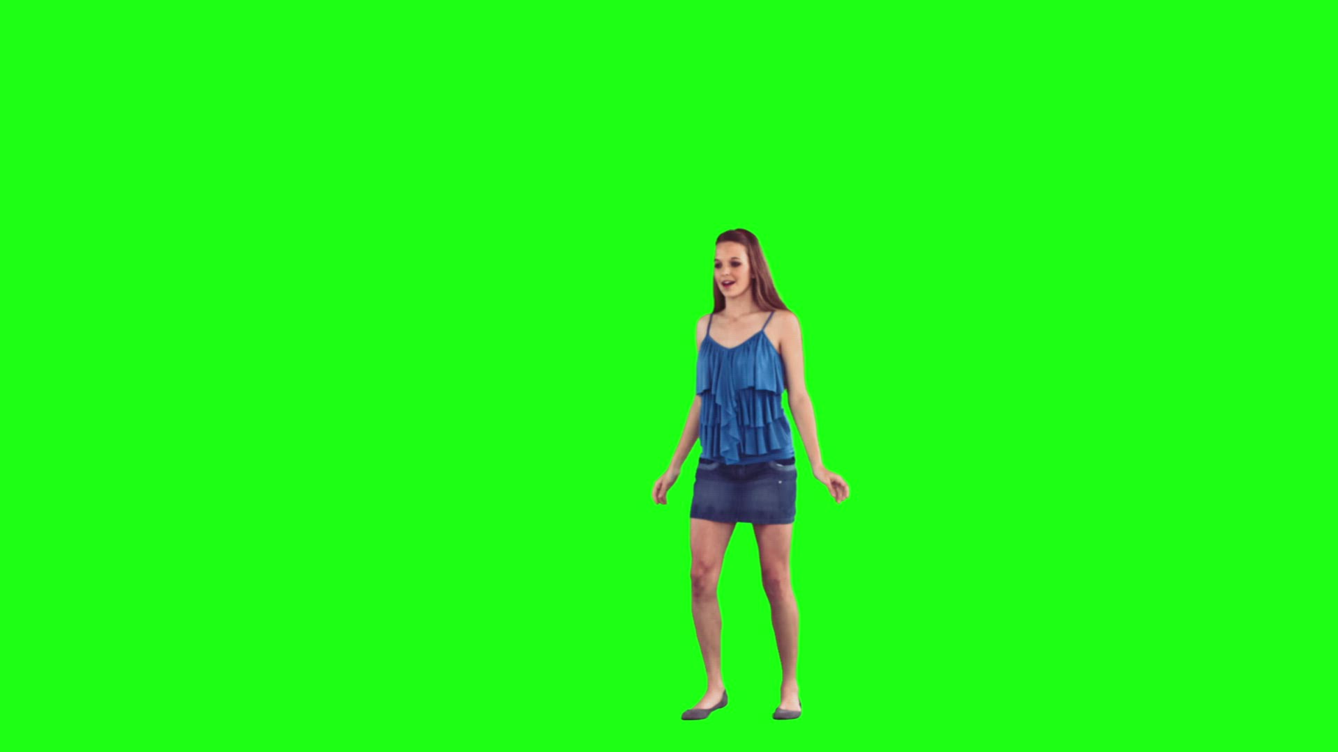 936150757 / Woman / Chroma Key