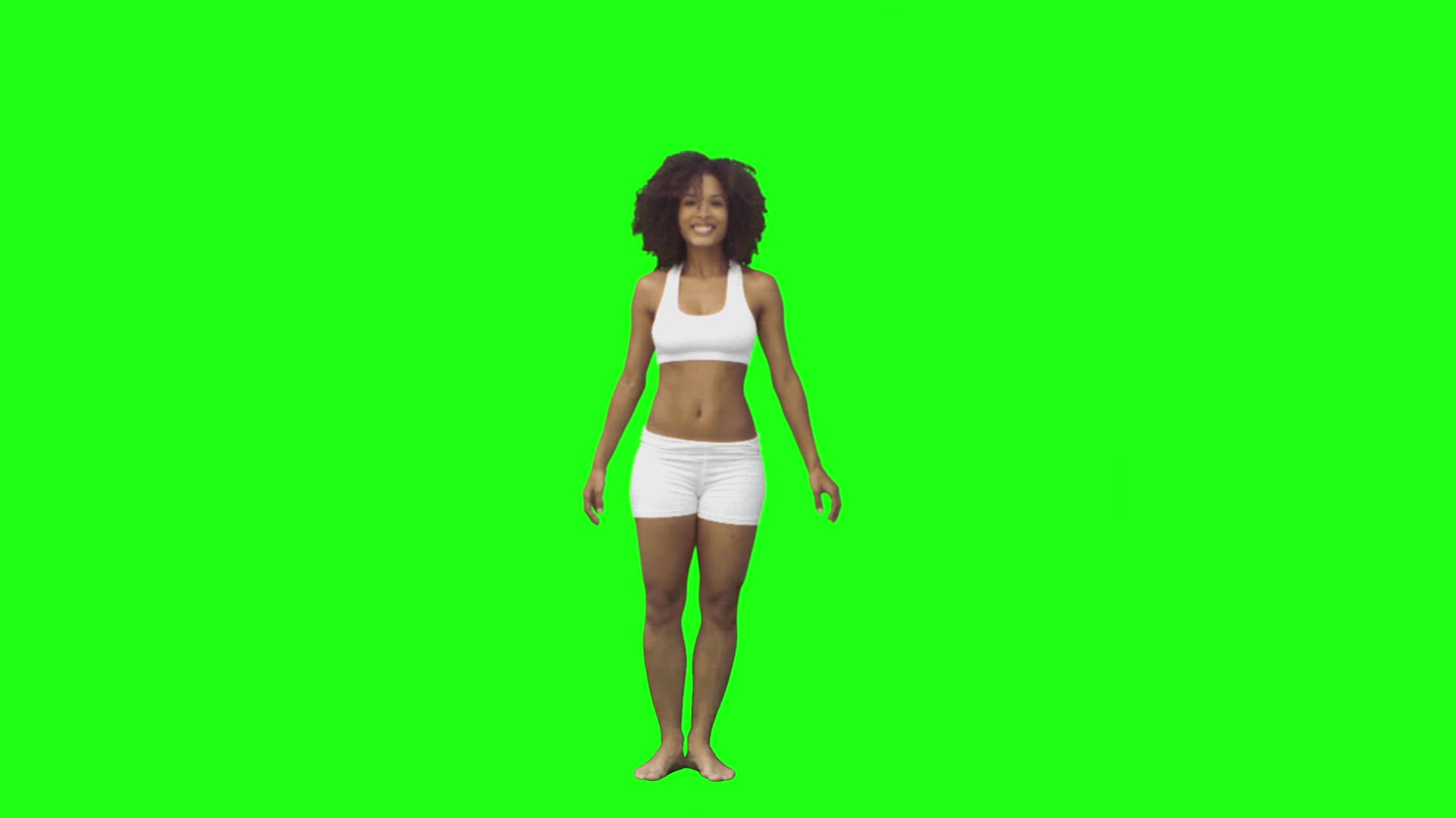 797282382 / Woman / Chroma Key