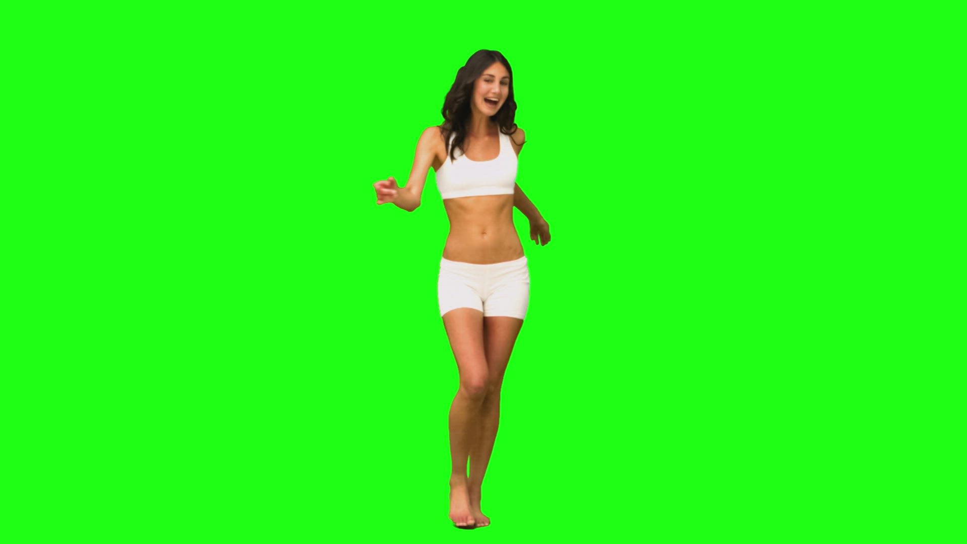 712207597 / Woman / Chroma Key