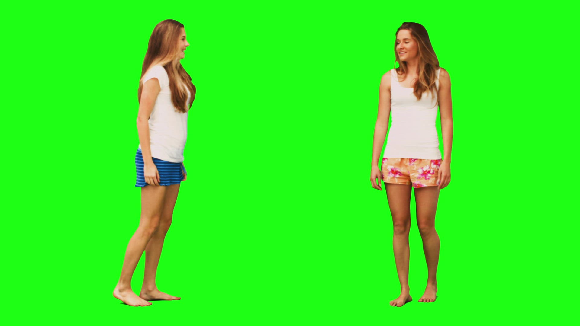 360907433 / Woman / Chroma Key