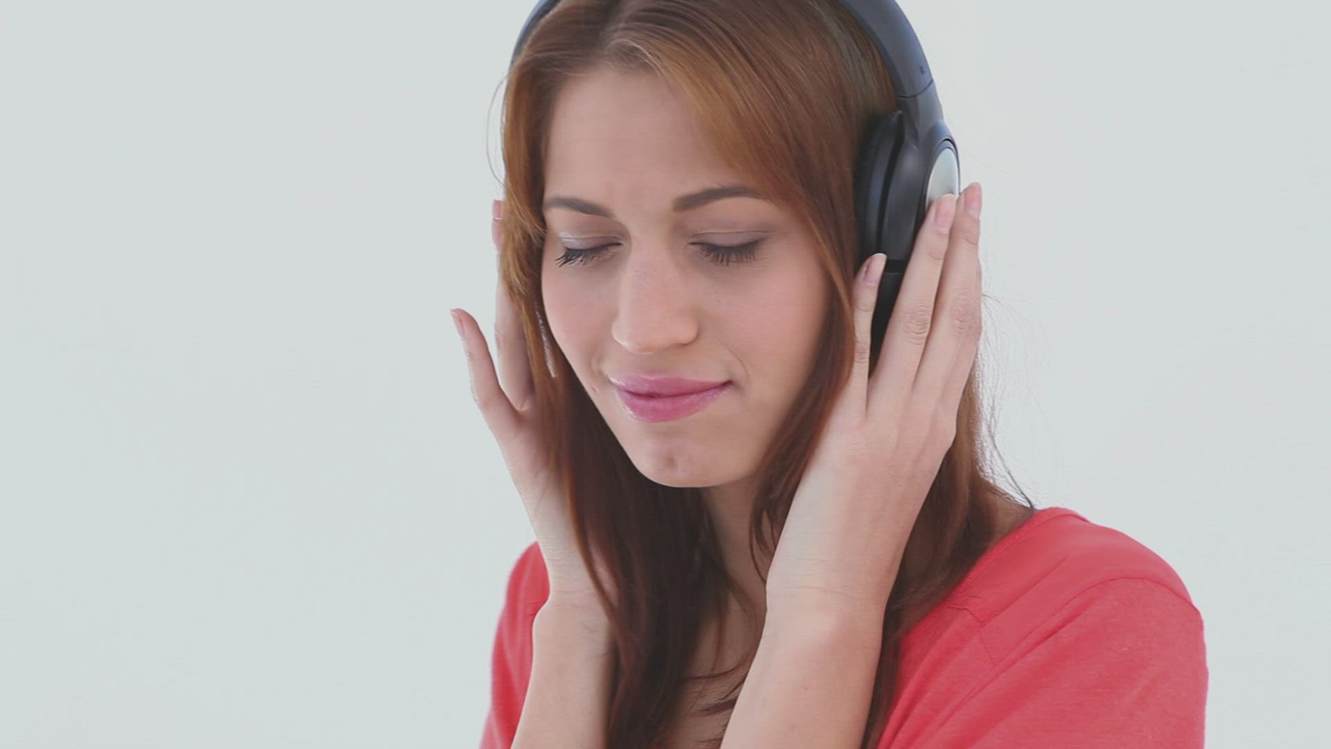506326941 / Woman / Listening Music / Savouring