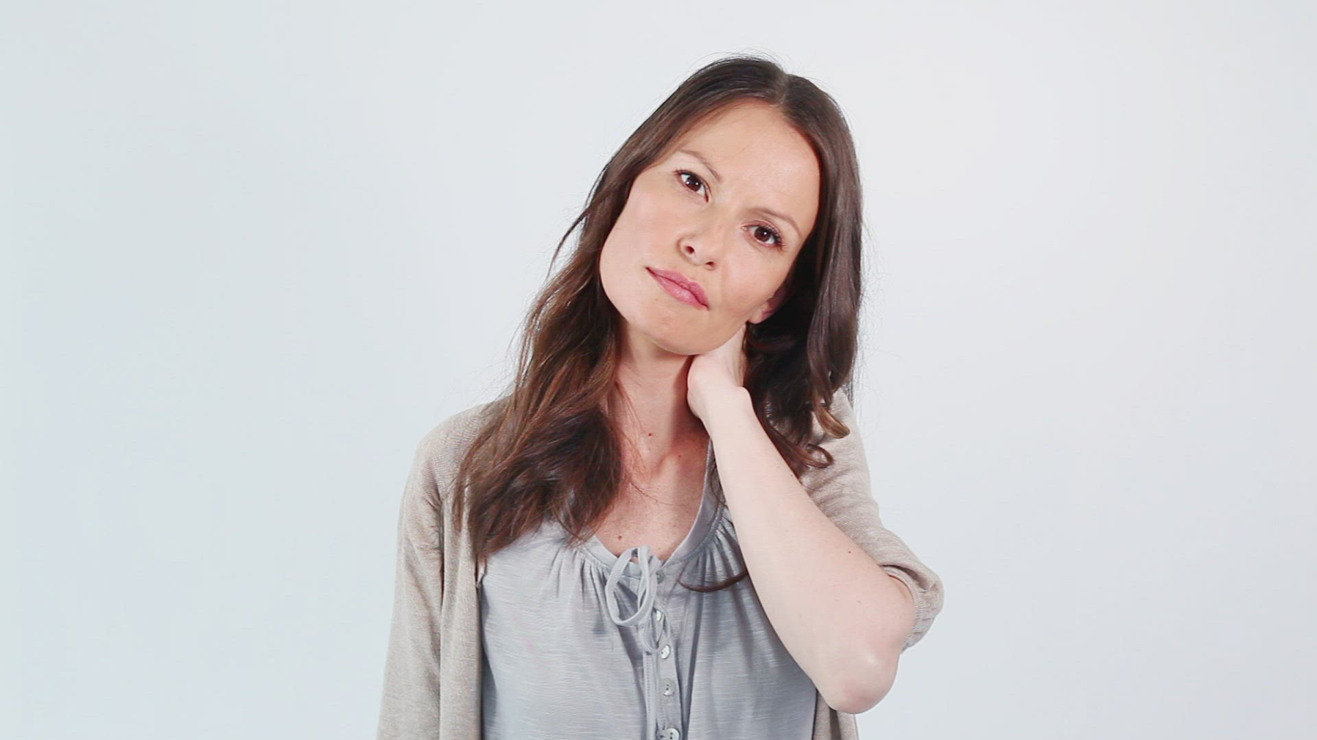 225188819 / Dark-haired / Pain / Discomfort