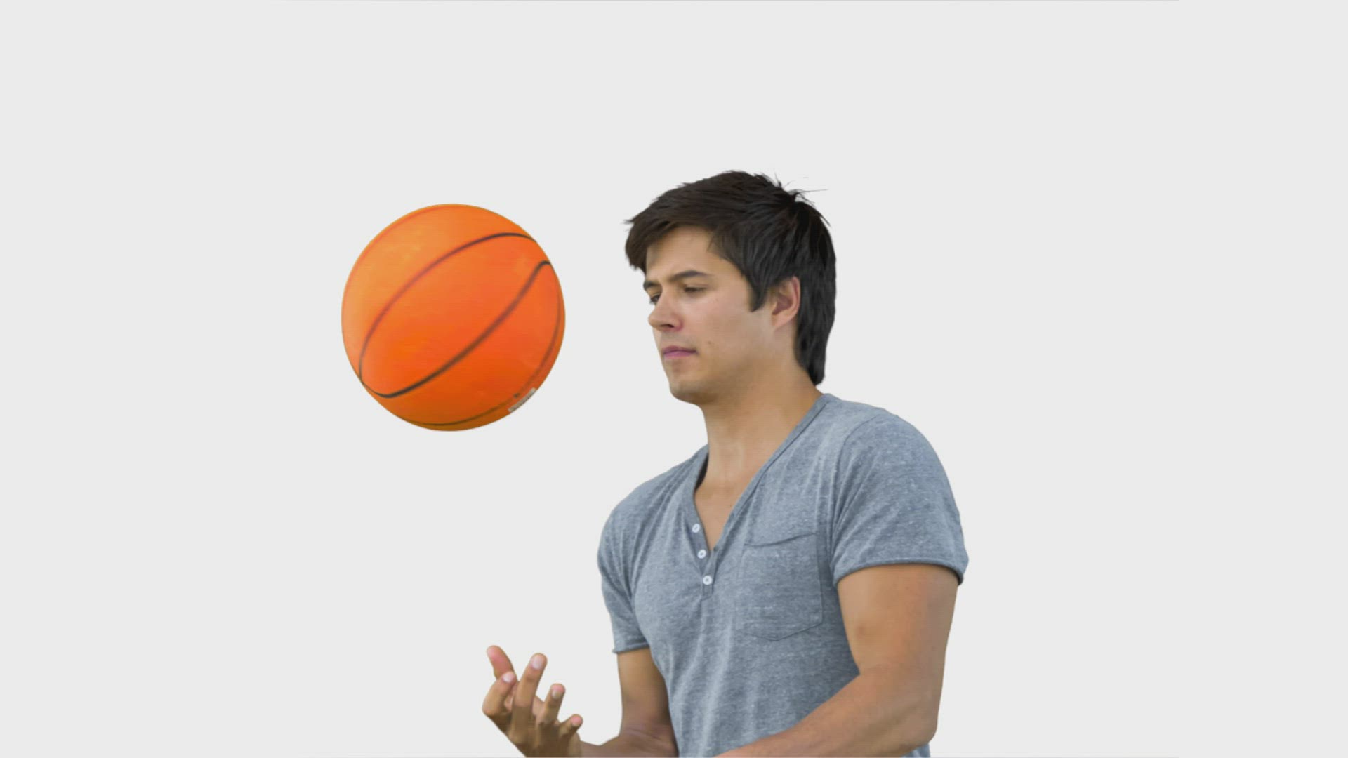 148754254 / Dark-haired / Falling / Holding